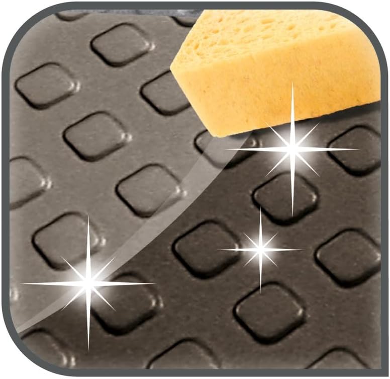 Baking Tray | Easy Grip Rectangular Cake 12x25cm | Carbon Steel | Easy Handling | Large Handles | Non-Stick Coating | Easy Release | Easy Cleaning | Dark Grey | 2 Years Warranty | J1625345 - Image 4