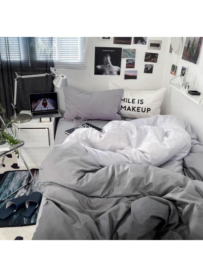 Top And Bottom Bunk Of Dormitory Shelf Bed For College Students-Color:Gradient Color - Orange And Blue-Specifications: - Image 5