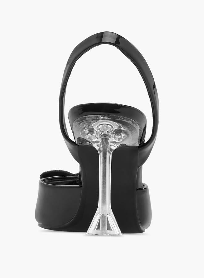 سيليست صنادل نسائية بكعب ستيليتو وزينة فيونكة - Image 5