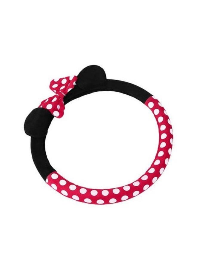 HALAMODO Car Steering Wheel Cover, Plush Protector, Cartoon Shape Covers, Anti-slip Universal Interior Accessory, for Most Cars, 38 cm  - Image 3