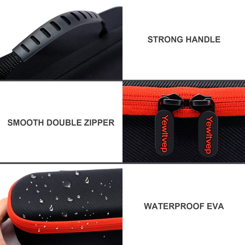 Yewltvep Case for One-Step Volumizer Plus 2.0, Hard Travel Case Fits for One-Step Volumizer Plus, Hair Dryer and Styler Hot Air Brush Storage Organizer, Carrying Box for Hair Dryer Brush(Box Only) - Image 5