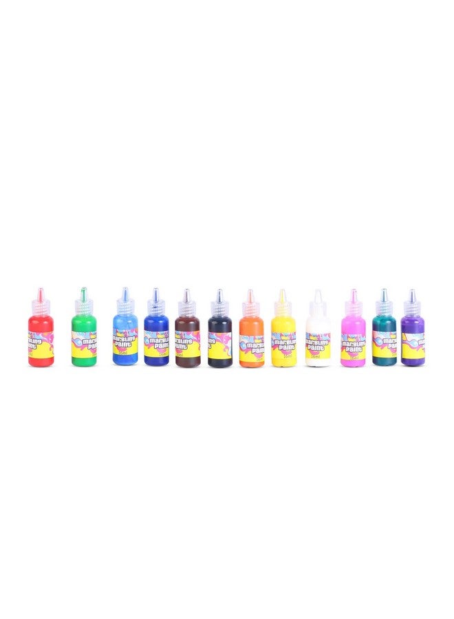 Hamster London Marbling Paint Kit For Kids I Arts And Crafts For Kids I Non-Toxic Creative Marbling Art Painting On Water Kit For Children - Multicolor - Image 5