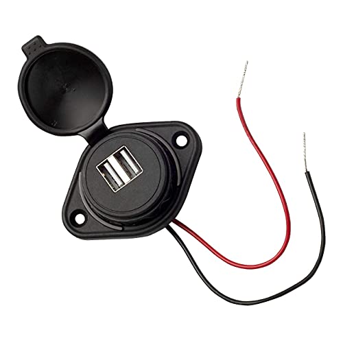 Magnadyne AUX-USB Surface Mount Dual UBS Charger - 5V/4.8A (RV, Car, Truck) - Image 1