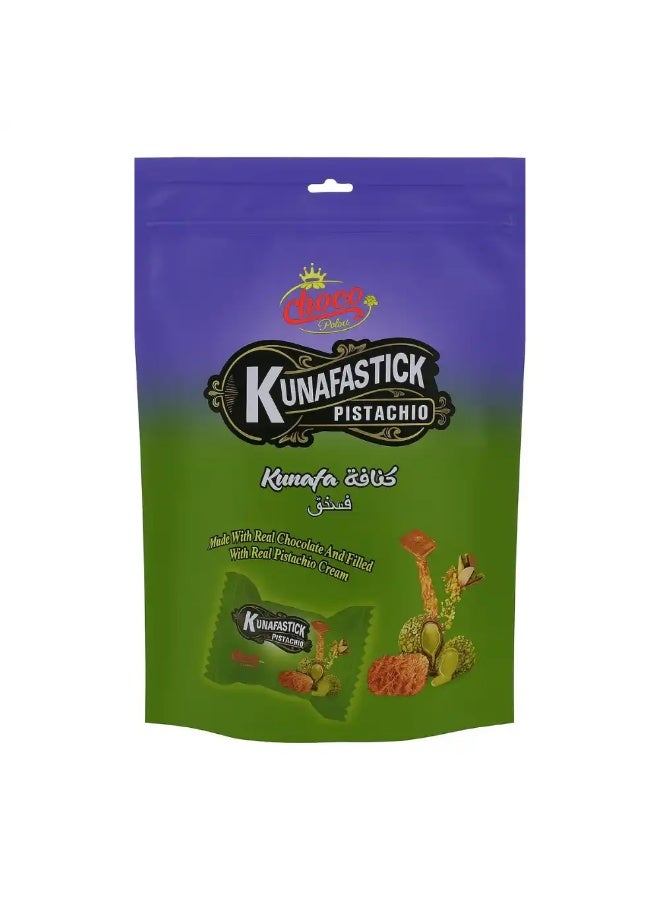 Choco Kunafastick Pistachio Flavored Chocolate Bar With Real Chocolates And Pistachio Cream- 300gms