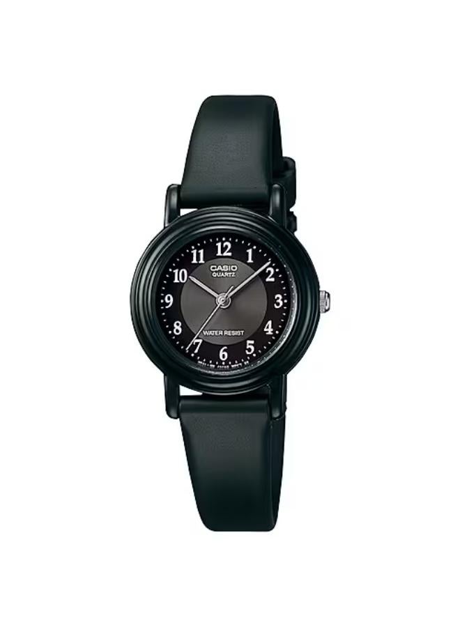 كاسيو ساعة نسائية تناظرية من الراتنج -- -  مم