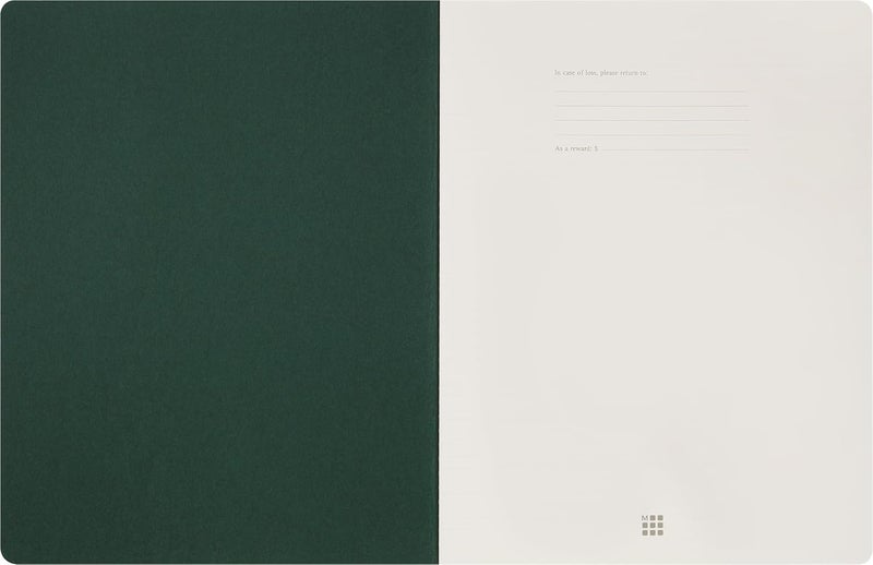 MOLESKINE Student Cahier Notebook XXL Size Ruled Pages Myrtle Green Cover 80 Pages - Image 2