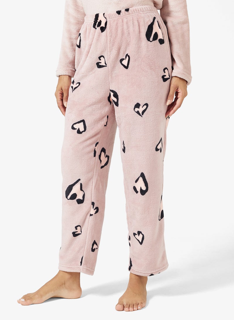 Ginger Cozy Fleece Top & Pant Set - Image 3