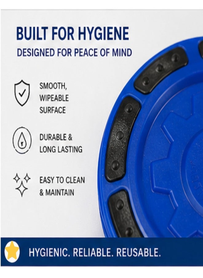 ThisDiabetic BLOT | T1D Designed, Convenient, Clean Place, to Put Fingers Blood After Finger Prick I Sizing: 3 x 1/4 Inches Plus Will Easily Fit in Meter Cases (Royal Blue) - Image 2