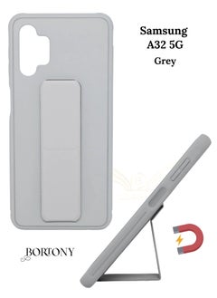 بورتوني جراب Samsung Galaxy A32 5G مع حامل للإصبع وحامل مغناطيسي لهاتف Galaxy A32 5G جراب واقٍ مضاد للانزلاق ومضاد للصدمات متوافق مع Galaxy A32 5G  - Image 1