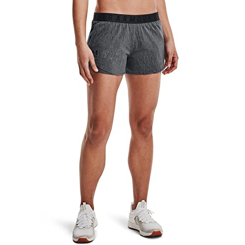 Under Armour Women's UA Play Up Shorts 3.0 Twist XXL Gray - Image 1