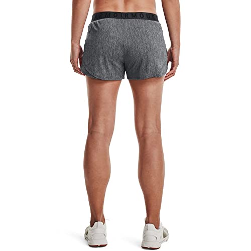 Under Armour Women's UA Play Up Shorts 3.0 Twist XXL Gray - Image 2