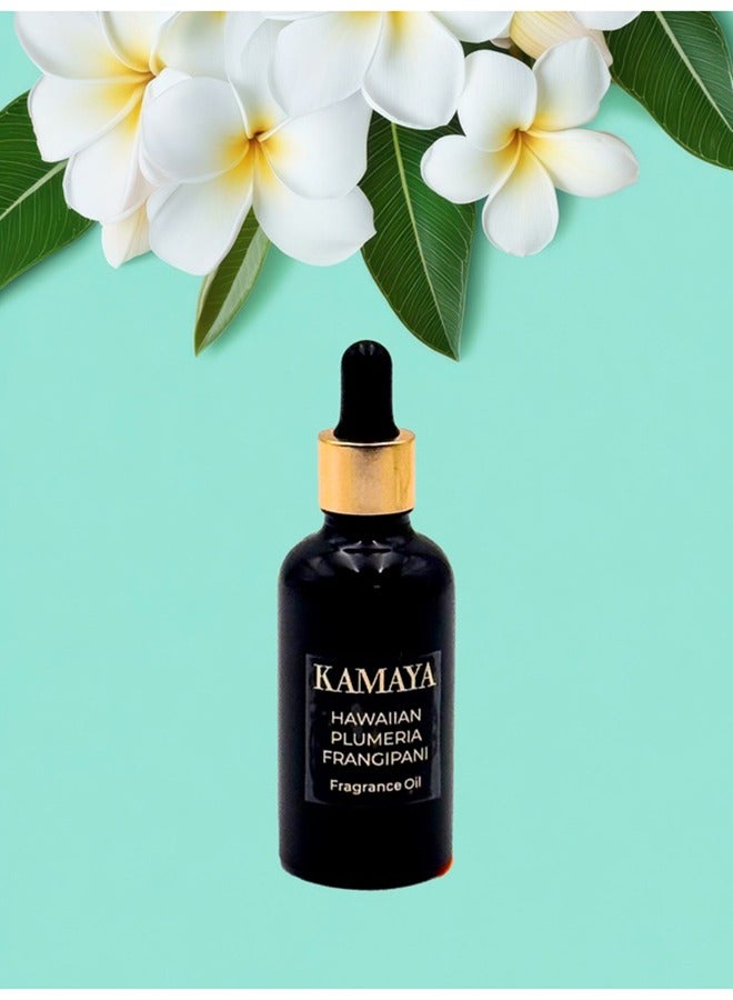 كامايا زيت عطري، عطر فرنسي يدوم طويلاً - هاواي بلوميريا فرانجيباني 50 مل  - Image 1
