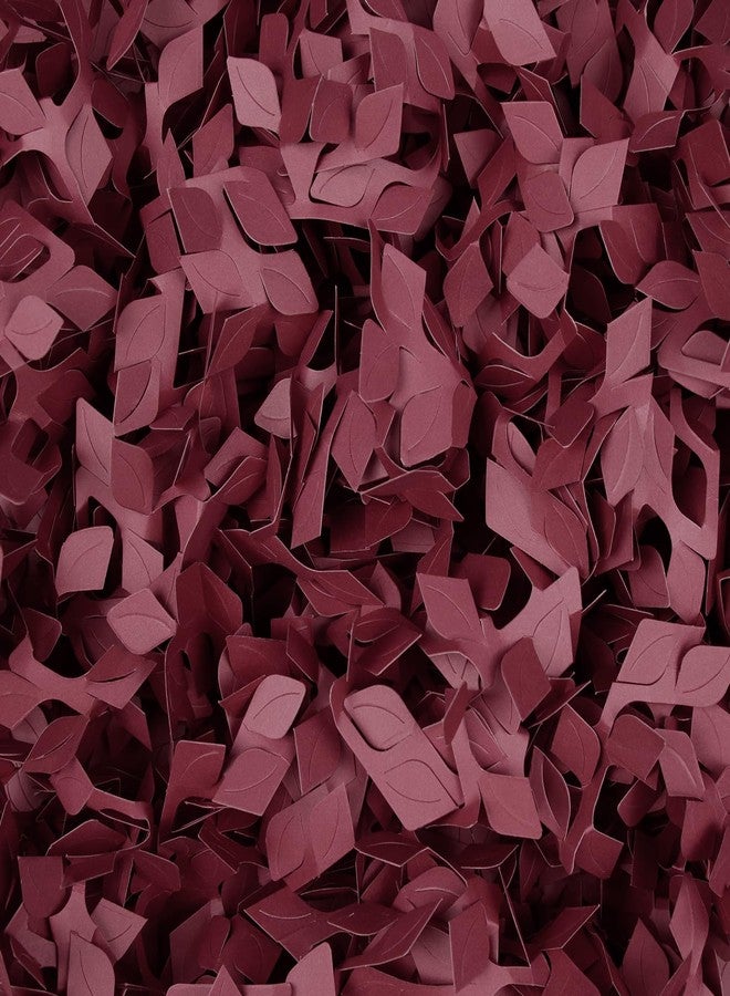 MALICPLUS Crinkle Cut Paper Shred Filler, 1 LB for Gift Wrapping & Basket Filling Burgundy Shredded Paper Natural Craft Bedding Basket Filler Shred - Image 1