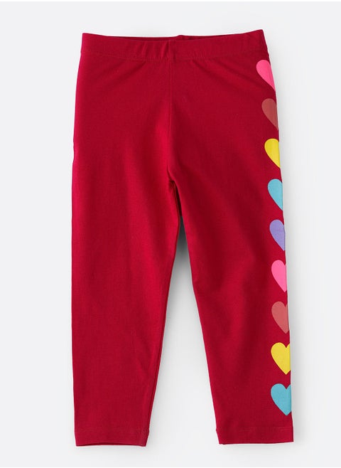 Legging with  design at side seam