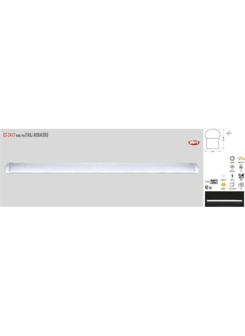 CATA Ct 2477 36 W Humid Place Waterproof Luminaire White Light 6400K  - Image 4
