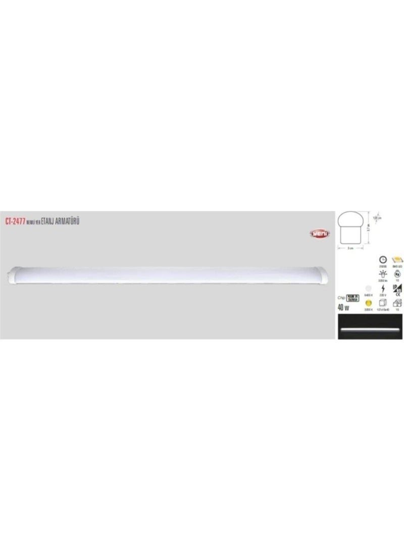 CATA Ct 2477 36 W Humid Place Waterproof Luminaire White Light 6400K  - Image 3