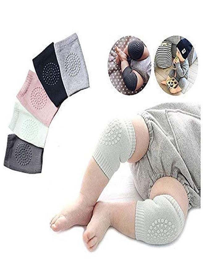 REIL RAID 2 Pair Baby Knee and Elbow pad Baby Crawling Elbow pad Baby Leg Warmer Baby Kneecap (Multi Color) ((Dote)) - Image 5