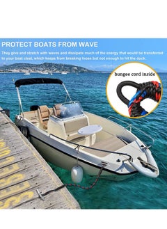 Excefore Boat Bungee Dock Lines, Boating Gifts for Men, Accessories, Pontoon Mooring Lines Bass Boat, 4 Feet  - Image 5