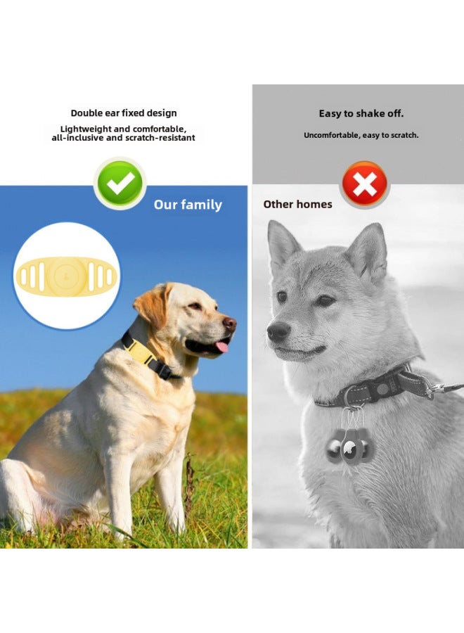 Explosive Suitable For Apple Airtag Protective Case Waterproof All-inclusive Anti-lost Protective Case Airtag Pet Collar - Image 4