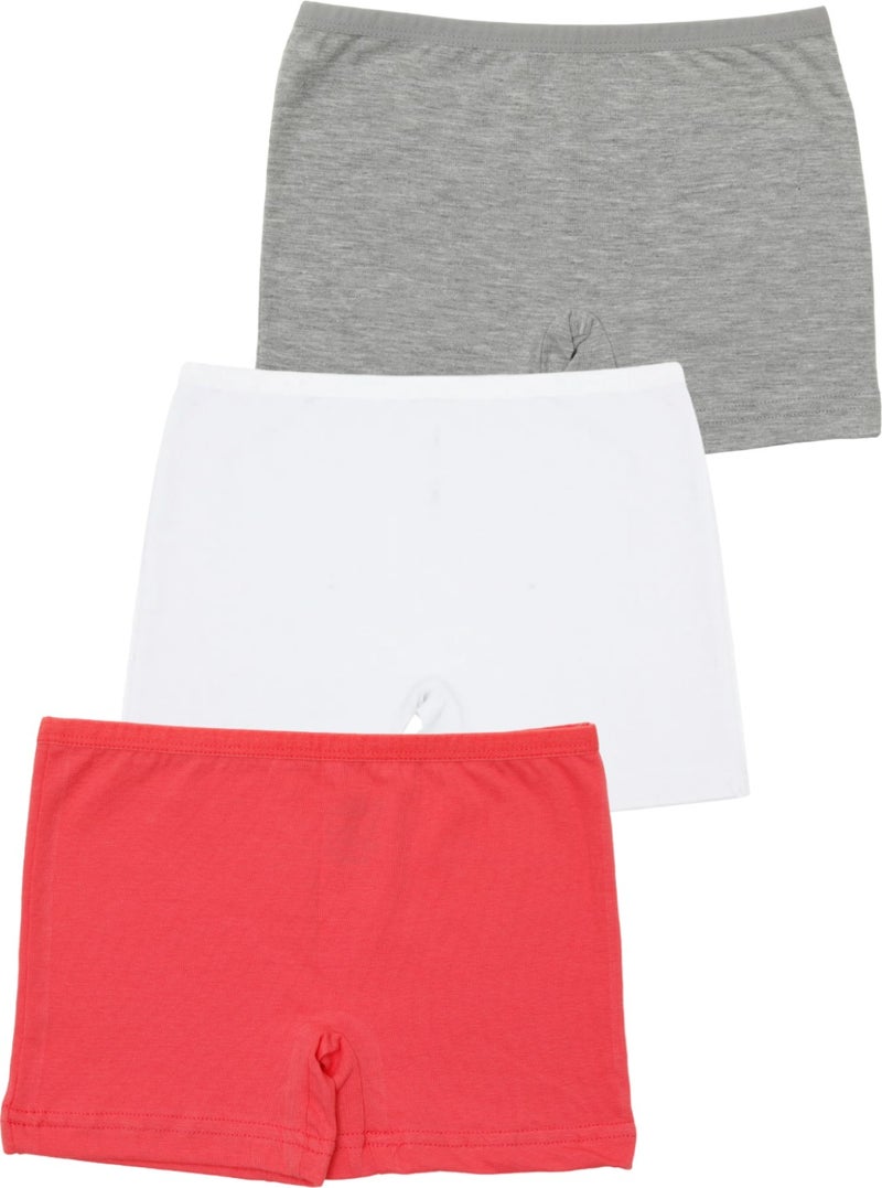 Arma Yıldız 3 Pieces Mixed Color Girls Boxer Tights Cotton Lycra  - Image 5