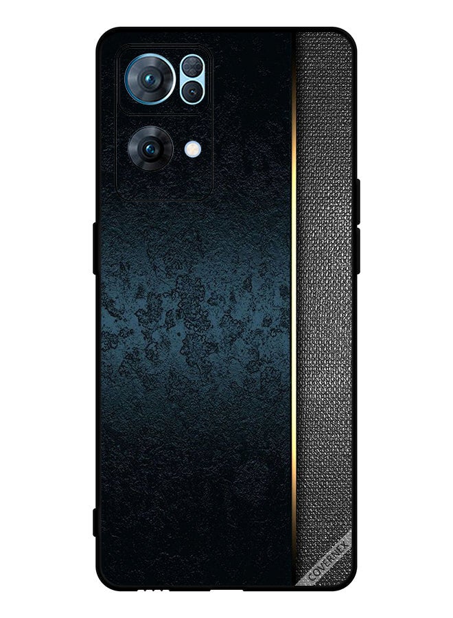 Covernex Protective Case Cover For Oppo Reno7 Pro 5G Leather Pattern - Image 1