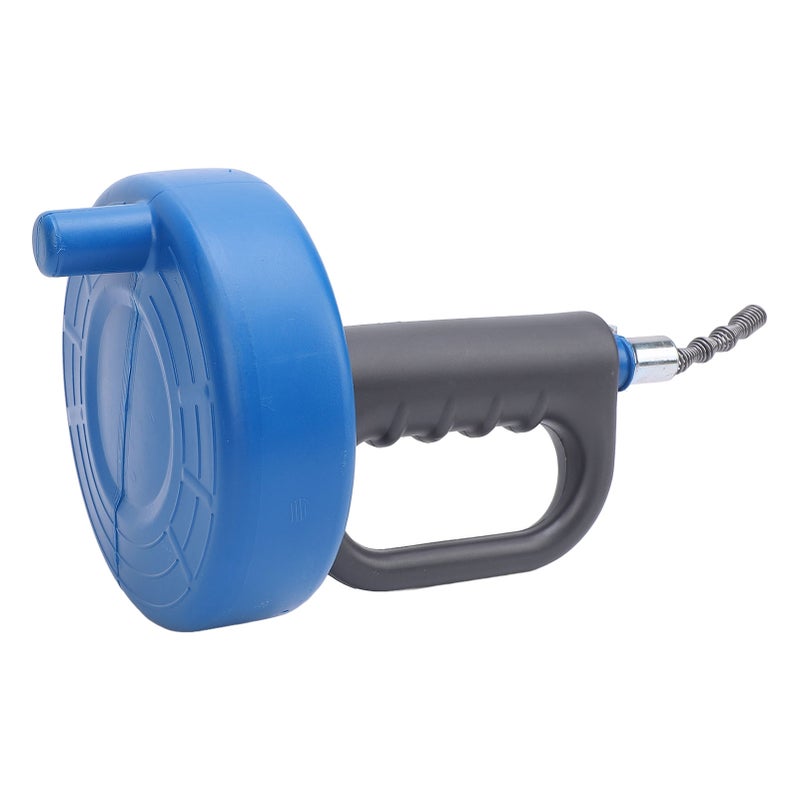 Drain Snake Auger Carbon Steel Heavy Duty Plumbing Snake Hair Clog Remover Drain Cleaner Tool for Bathroom Kitchen Tub Shower 5 M/16.4 FT - Image 4