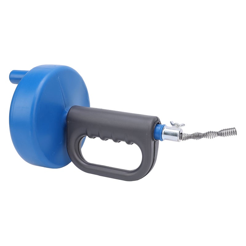 Drain Snake Auger Carbon Steel Heavy Duty Plumbing Snake Hair Clog Remover Drain Cleaner Tool for Bathroom Kitchen Tub Shower 5 M/16.4 FT - Image 2