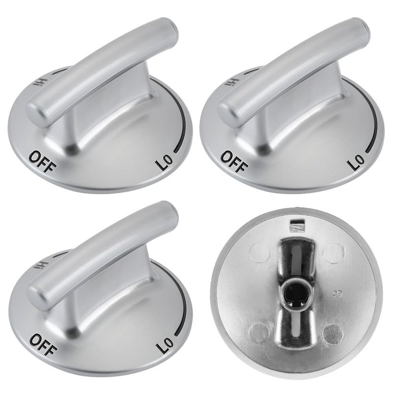 7733P41060 Surface Burner Knob Control Knobs Replacement Part fit for JennAirMaytagKitchenAid Gas Cooktop Stove Replaces 74007733 AP5668987 PS2375871 AP6011505 4Pcs