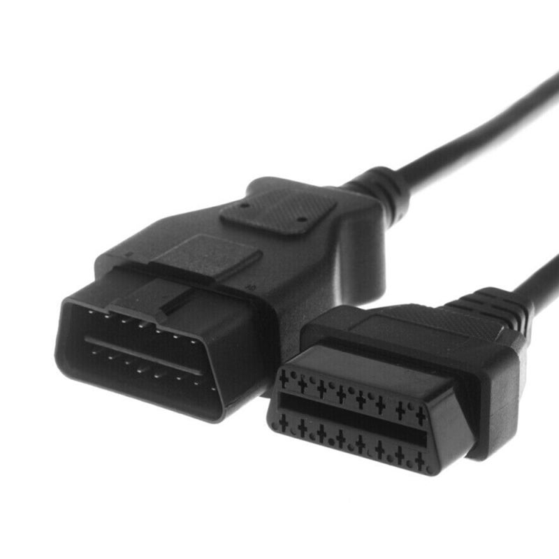 OBD-II 16Pin Male To Female Extension Cable - High-Quality Flexible Durable Cable for OBD-II Engine System Diagnostic Tools with 16 Pin Socket - Image 3