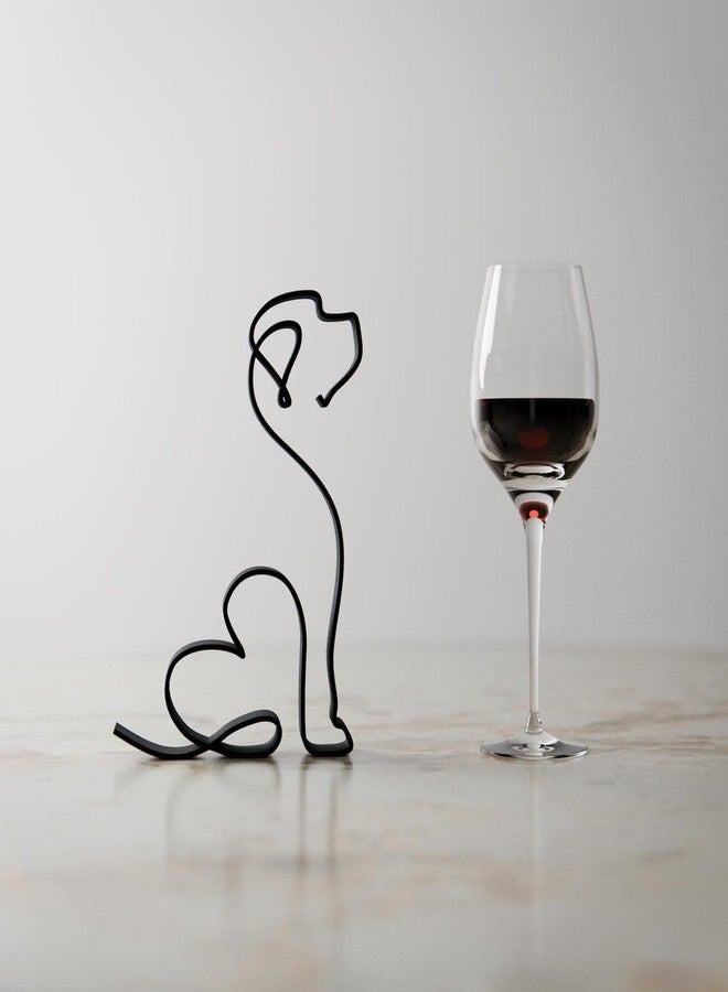 EROTNGO India Statue Golden Doodle Dog Lover Gift, Custom Line Art Sculpture for Pet Memorial, Minimalist Puppy Figure for Shelf Display, Unique Home Decoration for Animal Lovers - Image 4