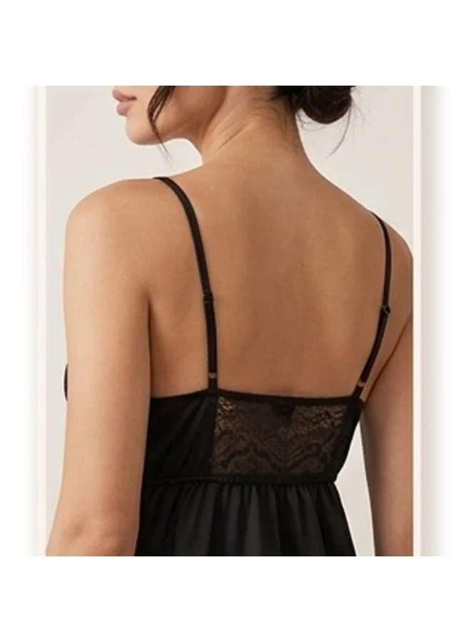 Caprisious  Elegant Satin & Lace Cami Set with Matching Shorts for Women | Best Price UAE