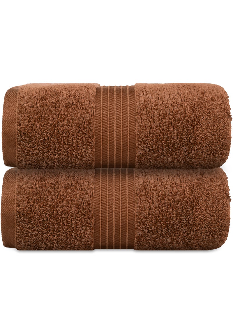 بليس كاسا مناشف حمام قطعتين، قطن مشط %، جودة فائقة  ، سريعة الجفاف عالية الامتصاص - Image 2