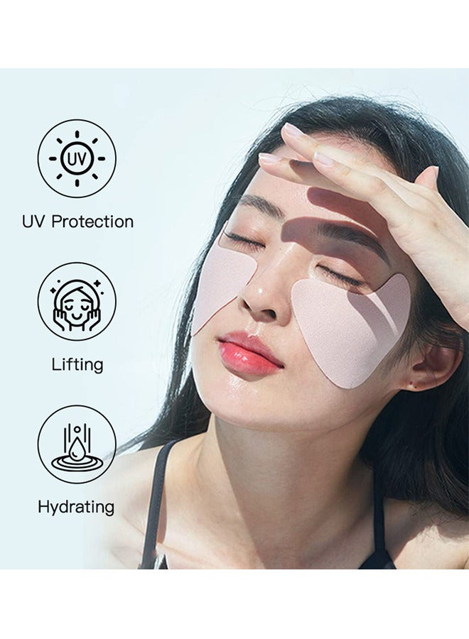 APPTI Outdoor Sun Patches UV Protection For Face, 5 Pairs Sun Screen Indicator Patch, Waterproof UV Detecting Patches Prevent Sunburn, Daily UV Cut Golf Patch, Good Waterproof Effect, Comfortable - Image 5