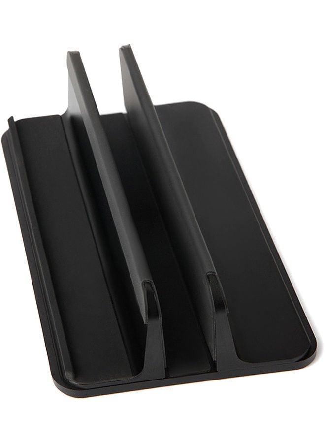 Loquat Laptop Vertical Stand Base Black - Image 1