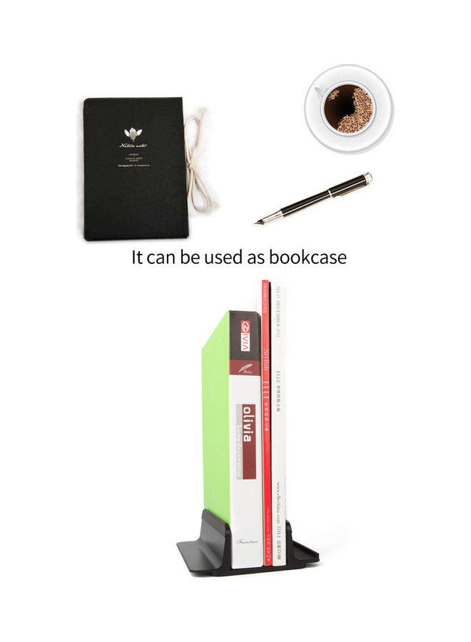 Loquat Laptop Vertical Stand Base Black - Image 4