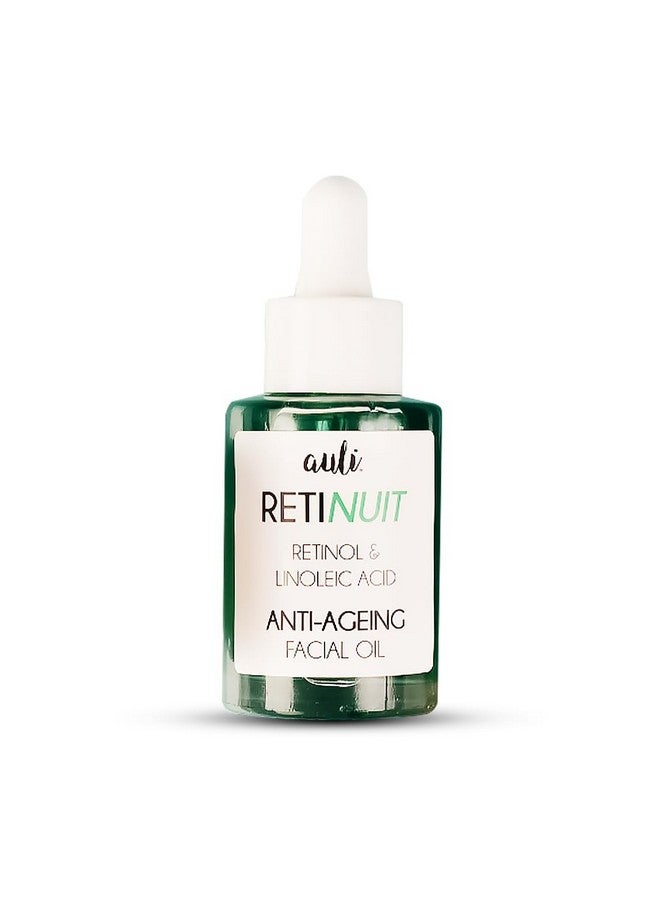 AULI LIFESTYLE Auli Retinuit 0.3% Retinol Face Oil For Anti - Ageing, Reduce Fine Lines & Wrinkles, For Women, All Skin Type - 30Ml - Image 1