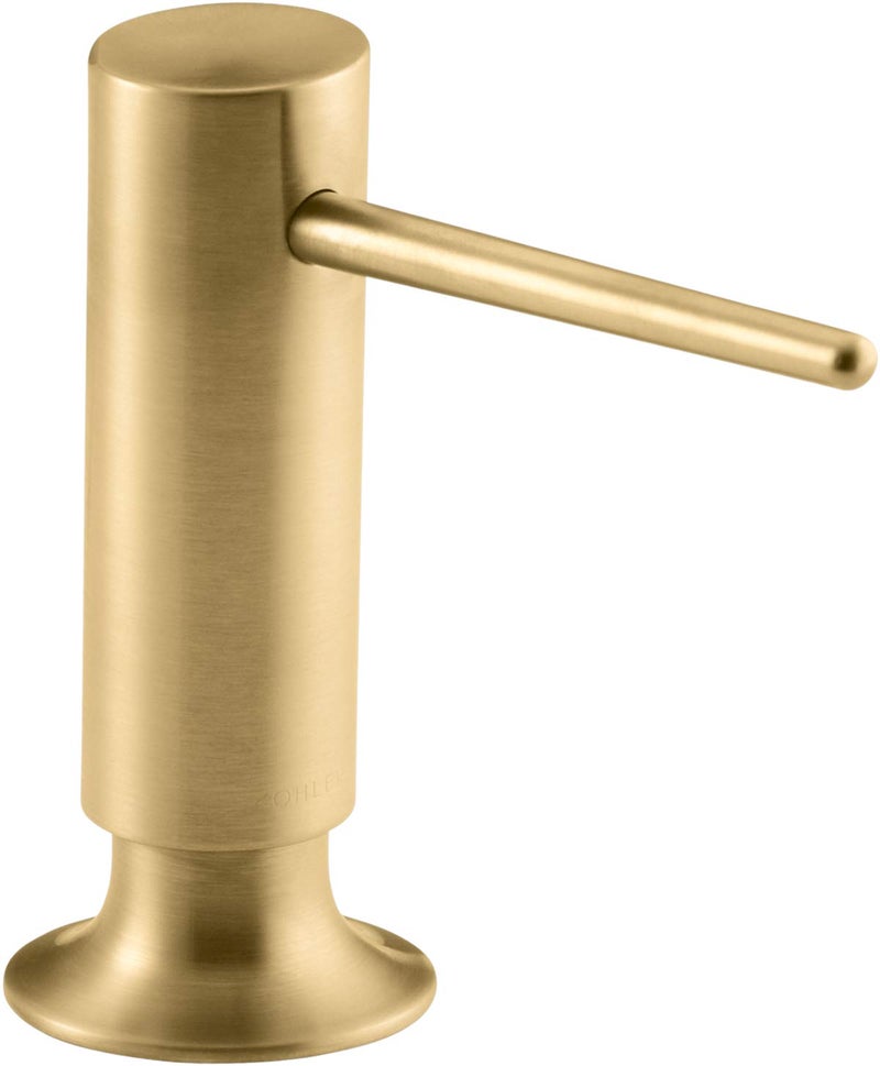 Kohler KOHLER Contemporary soap Lotion Dispenser  Kitchen Sink Faucet  K-1995-2MB  Brushed Modern Brass - Image 1