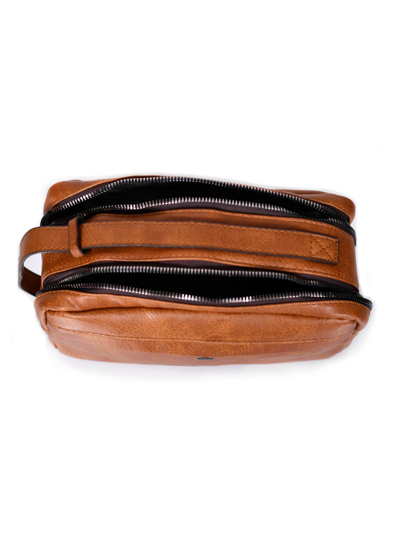 مورانو حقيبة مورانو كلاتش مريحة ومحمولة متعددة الوظائف باللون البني - Image 5