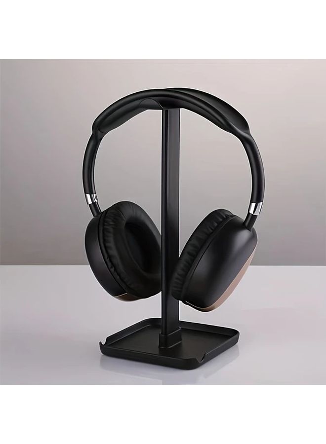 White Head Mounted Earphone Rack Detachable Desktop Stand For Phone Tablet - Image 4