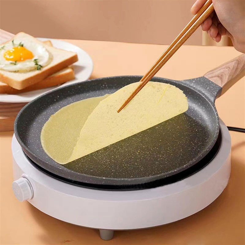 Frying pan 6/8/10in Non-Stick Frying Pan Steak Pancake Omelette Cooking Breakfast Maker Induction Cooker Gas Maifan Stone Bakeware(24cm) - Image 5
