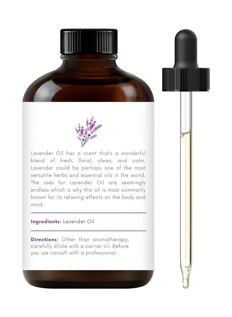 handcraft Blends Handcraft Blends Lavender Essential Oil - Huge 4 Fl Oz - 100% Pure and Natural - Premium Grade with Glass Dropper  - Image 3