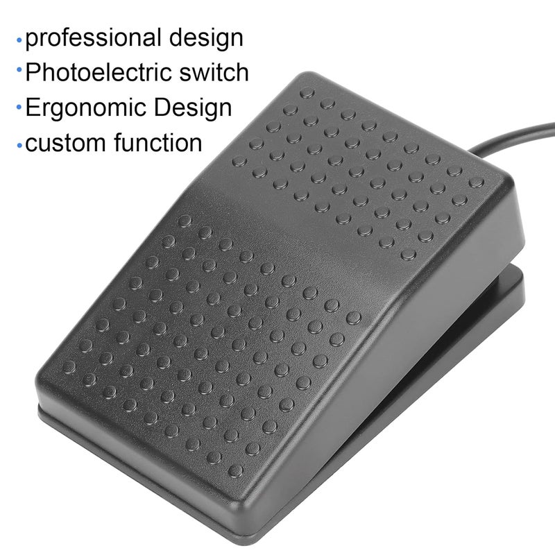 Multi-demand satisfied design USB Foot Switch Pedal,Customized Programmable Keyboard Mouse Game Action Single Foot Switch Pedal Video Game Keyboard with USB A Interface All budget friendly options Temp & permanent project compatible Market aligned local stock Assorted color options Global upgraded practical design Efficiency boosted construction Compact design User tested optimized build Market mainstream color picks Local trackable shipment Secure equipped warehouse Workday cycle fulfillment Stable inert material Air & land transit compatible Repeated use resistant selected material All-round well-engineered practical build Long term heavy use compatible All-scene compatible build Oil resistant Slow wear optimized quality Trendy versatile build Repeated assemble detach compatible Certified stocked merchandise Dense area priority deliver - Image 4