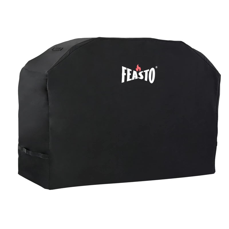 Feasto BBQ Grill Cover, 55 Inch Heavy Duty Waterproof Gas Grill Cover with Adjustable Velcro Strap, Anti-UV, Fade Resistant, Fits for Weber, Char Broil, Nexgrill, Royal Gourmet (55"L x 23"W x 42"H) - Image 1