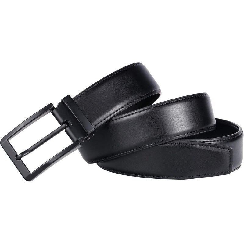Men's Dress Belt Leather Belts for Jeans - Image 5