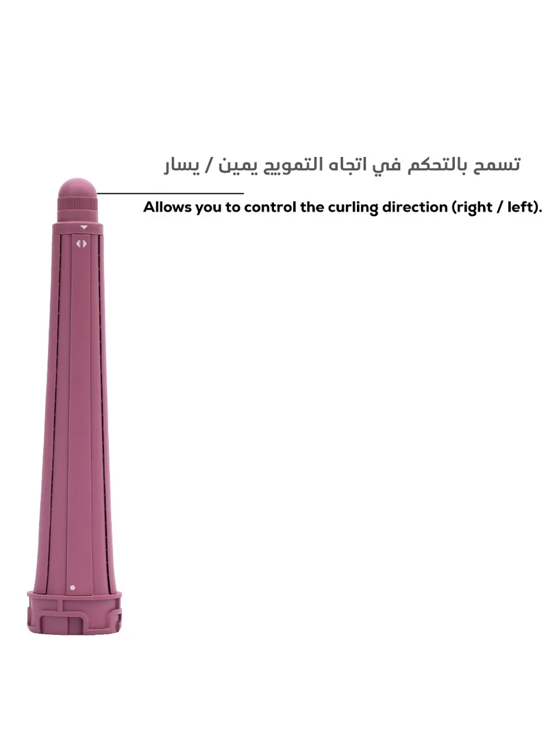كلارا جهاز تمويج الشعر DuoCurl الوردي من كلارا – اتجاهي لف لتموجات سهلة وجميلة