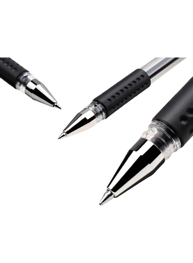 Mingma Maima Red Pen, 50-Pack Neutral Pen 0.5 Classic European Standard, Teacher Correction Error Correction Pen, Essential For Primary And Secondary School Students, Backless Carbon Black Pen, Stationery Supplies - Image 1