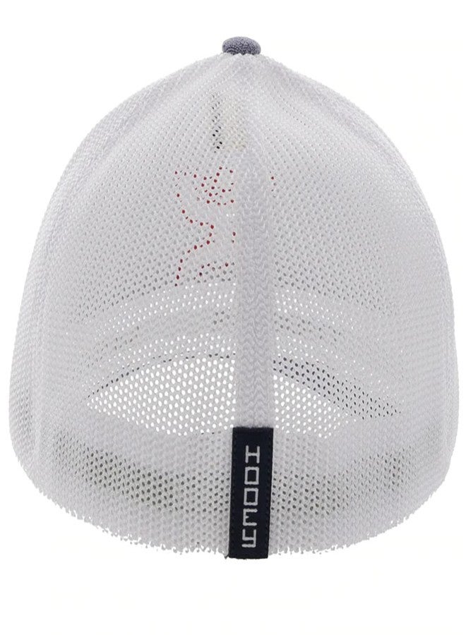 HOOEY Men's Coach Flex Fit Fitted Hat (US, Alpha, Large, X-Large, Denim/White) - Image 2