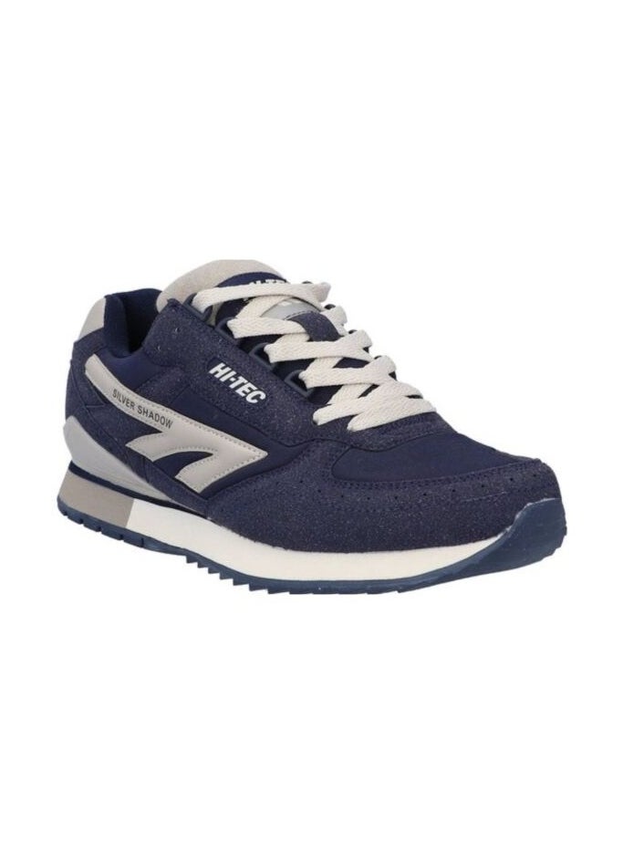 HI-TEC - HI-TEC Mens Silver Shadow OG Trainers - Midnight Blue - Image 1