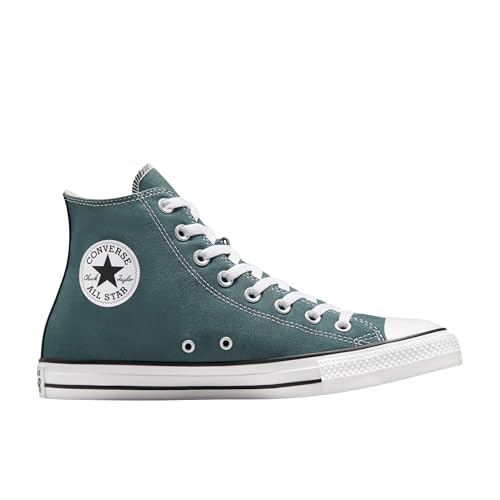 CONVERSE كونفيرس تشاك تايلور للجنسين حذاء رياضي عالي الخصر أخضر - Image 2