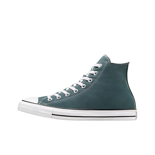 CONVERSE كونفيرس تشاك تايلور للجنسين حذاء رياضي عالي الخصر أخضر - Image 1